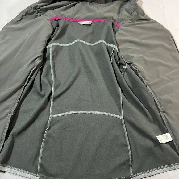 Womens Gray Hooded Jacket - Picture 8 of 9